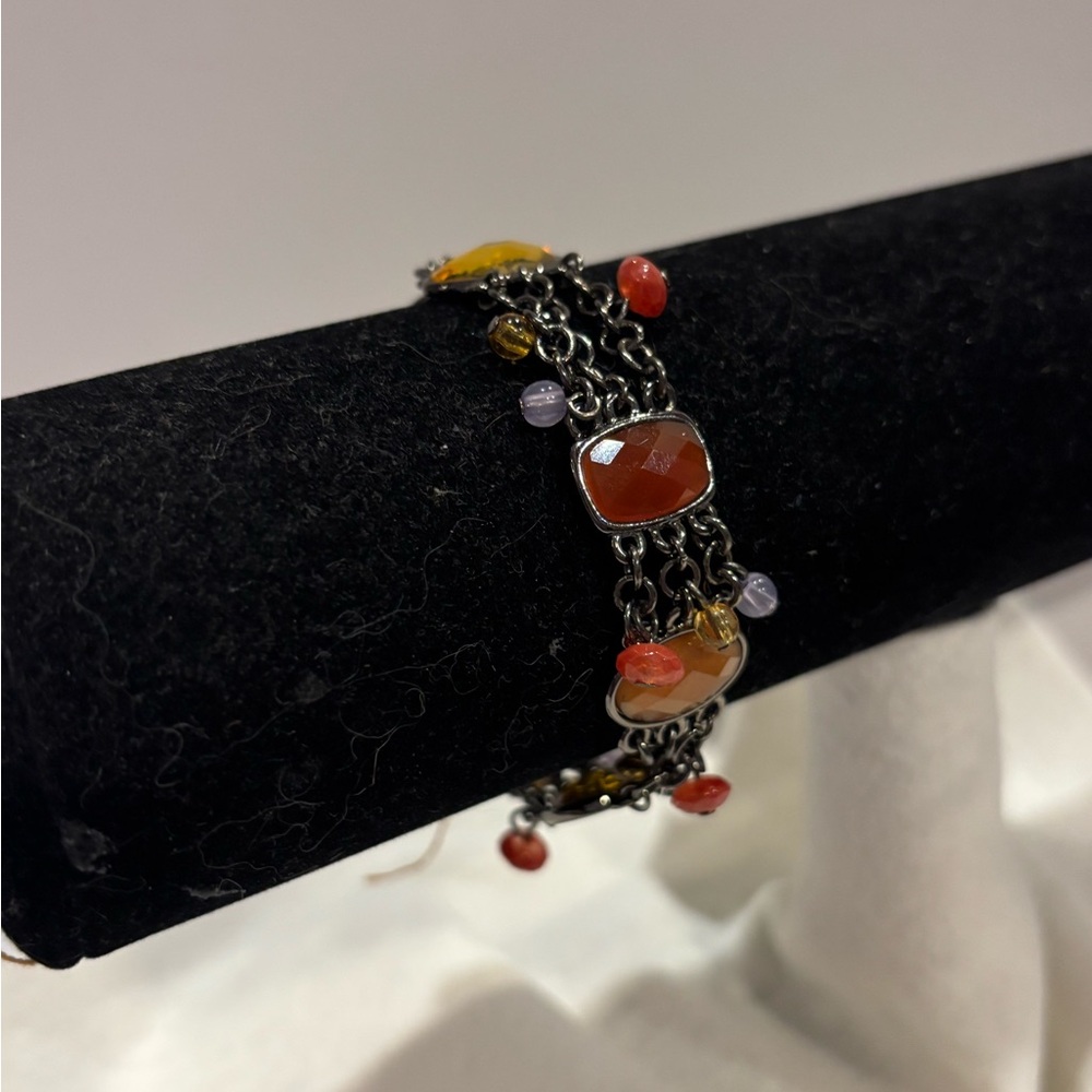Multi-Color Gemstone Bracelet